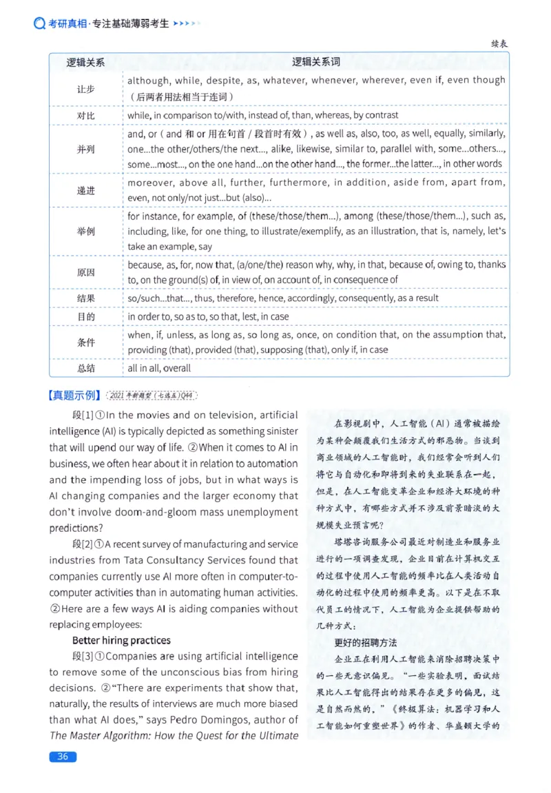 真题方法篇英语(一）_27考研真题_考研英语一、二真题+解析（1994-2026）_02.考研真相_2027《考研真相》（英一）