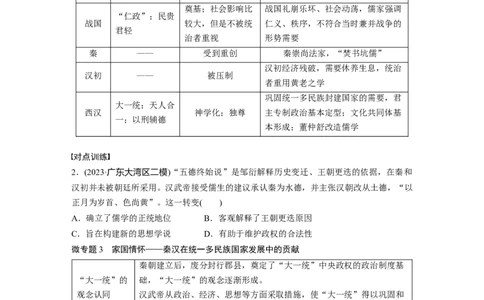 板块一　第二单元　阶段贯通2　秦汉时期_07高考历史_2025年新高考资料_一轮复习_2025高考大一轮复习讲义+课件精准备考2025年新高三历史一轮复习备课课件（完结）_2025大一轮复习讲义