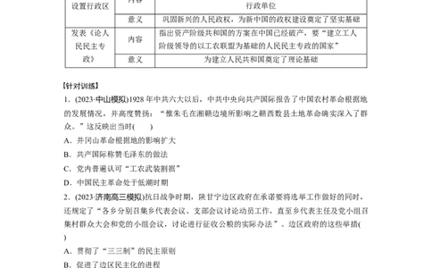 板块二　第十单元　第30讲　近代中国的政治制度与改革_07高考历史_2025年新高考资料_一轮复习_2025高考大一轮复习讲义+课件精准备考2025年新高三历史一轮复习备课课件（完结）