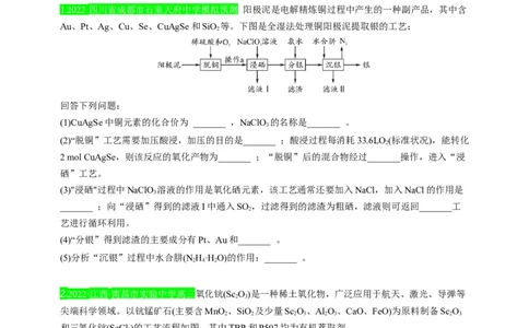 点击10『上下求索』化工流程--2023年高考化学热点&middot;重点&middot;难点（全国通用）（测试版）_05高考化学_通用版（老高考）复习资料_2023年复习资料_专项复习