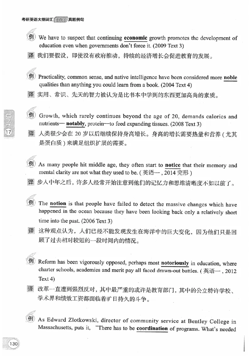 26考研英语大纲词汇5500真题例句-新文道_27考研真题_考研英语一、二真题+解析（1994-2026）_考研英语大纲词汇
