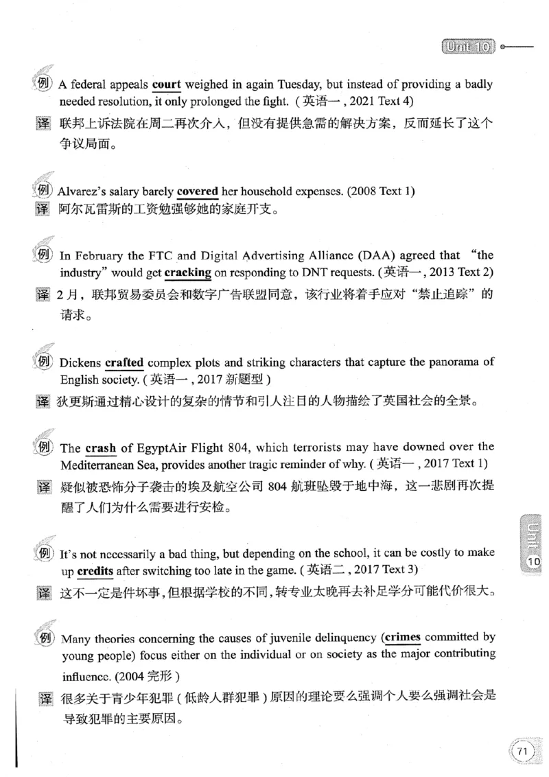 26考研英语大纲词汇5500真题例句-新文道_27考研真题_考研英语一、二真题+解析（1994-2026）_考研英语大纲词汇