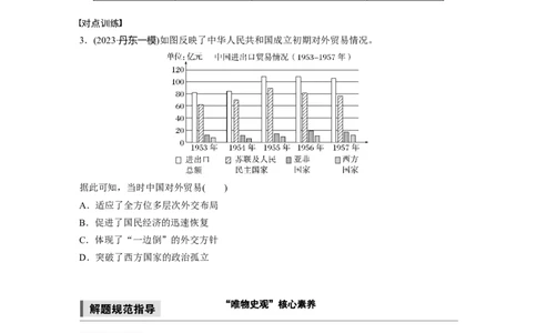 板块三　第九单元　阶段贯通9　新中国成立之初_07高考历史_2025年新高考资料_一轮复习_2025高考大一轮复习讲义+课件精准备考2025年新高三历史一轮复习备课课件（完结）
