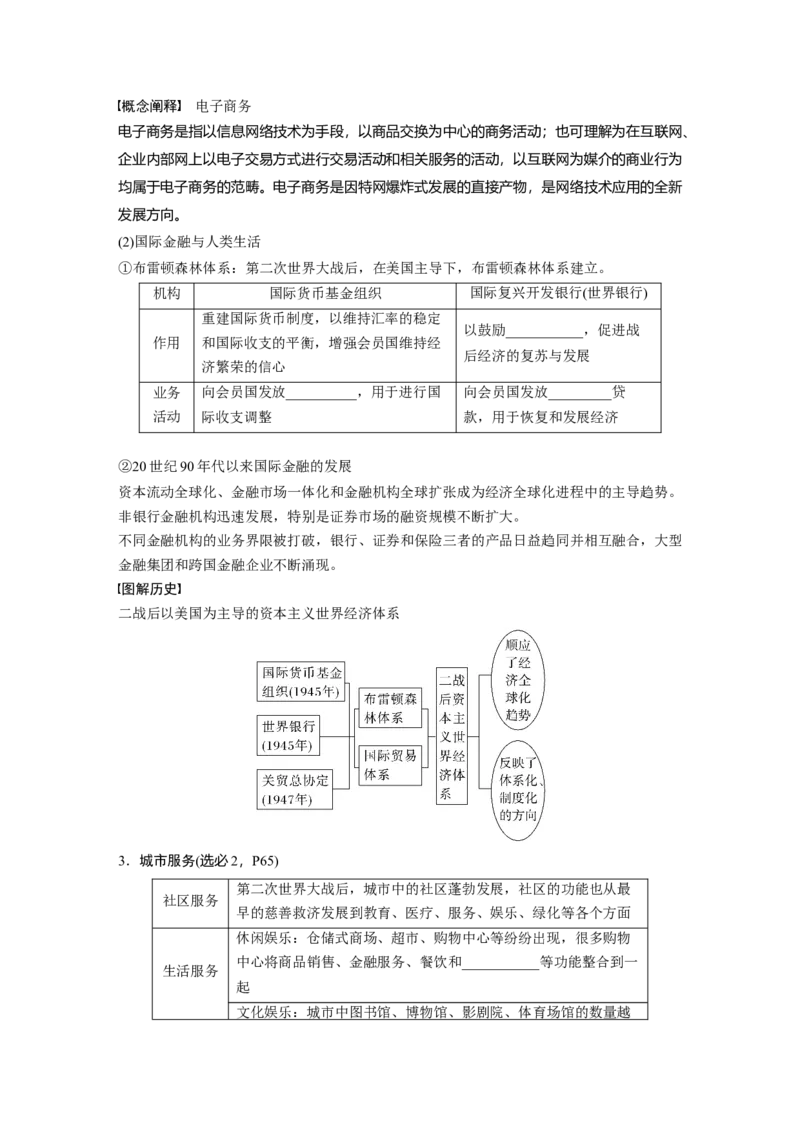 板块7第17单元第55讲　现代世界的食物生产、经济生活与科技进步_07高考历史_2024年新高考资料_1.2024一轮复习_2024年高考历史一轮复习讲义（部编版）_学生版在此文件夹_大一轮复习讲义