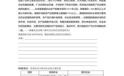 板块7第17单元第55讲　现代世界的食物生产、经济生活与科技进步_07高考历史_2024年新高考资料_1.2024一轮复习_2024年高考历史一轮复习讲义（部编版）_学生版在此文件夹_大一轮复习讲义