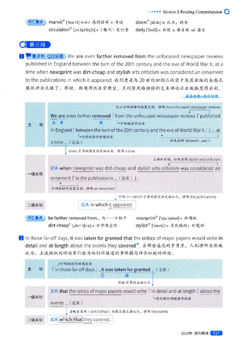 真题解析篇（一）逐句精讲英语(一)2007-2016_27考研真题_考研英语一、二真题+解析（1994-2026）_02.考研真相_2027《考研真相》（英一）