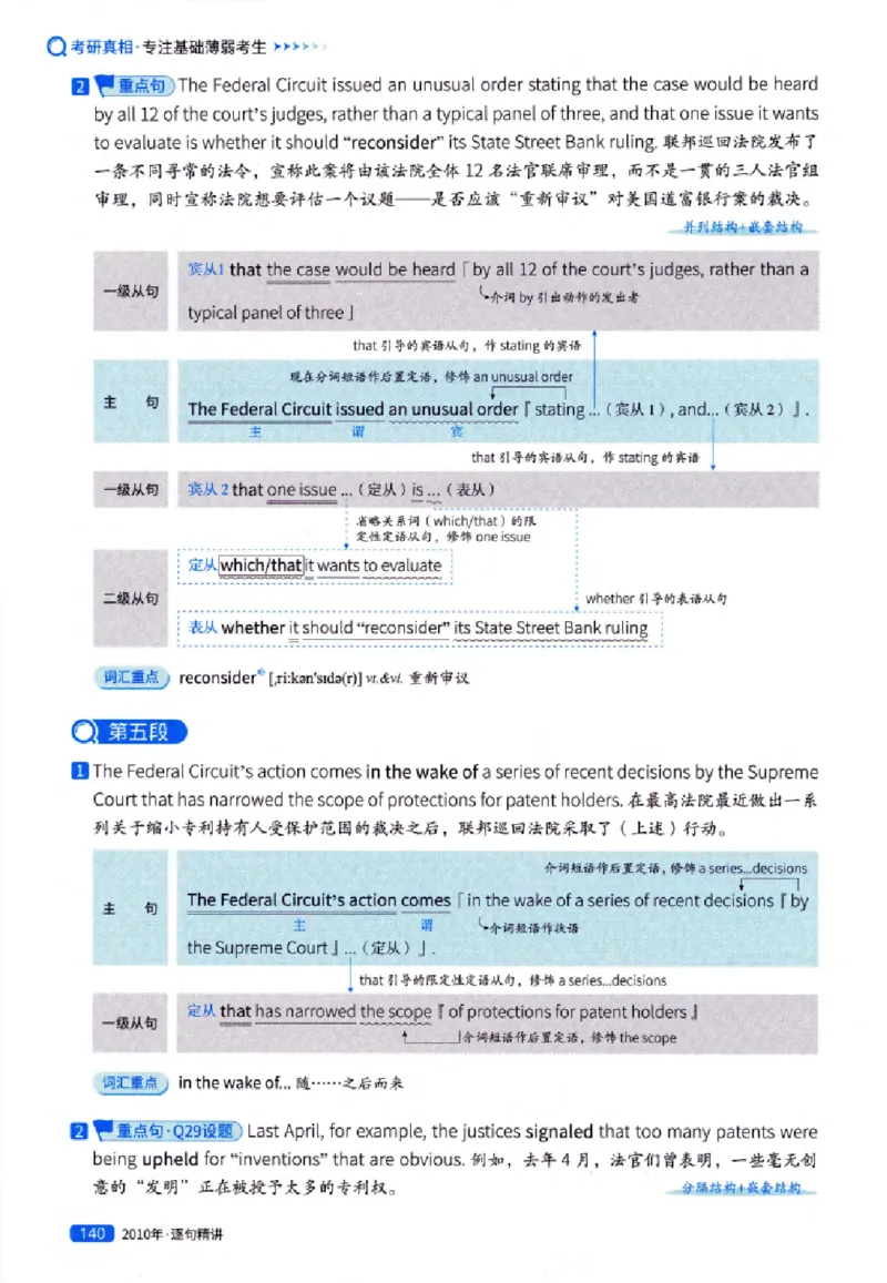 真题解析篇（一）逐句精讲英语(一)2007-2016_27考研真题_考研英语一、二真题+解析（1994-2026）_02.考研真相_2027《考研真相》（英一）