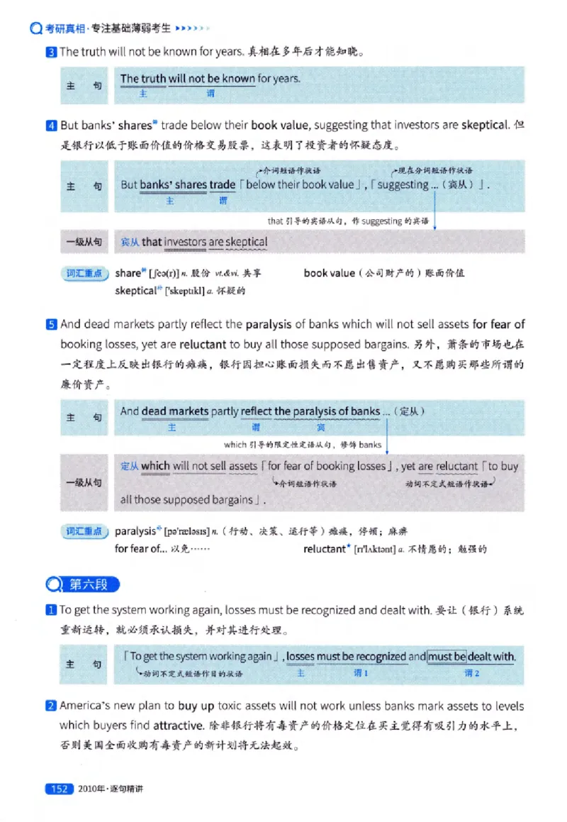 真题解析篇（一）逐句精讲英语(一)2007-2016_27考研真题_考研英语一、二真题+解析（1994-2026）_02.考研真相_2027《考研真相》（英一）