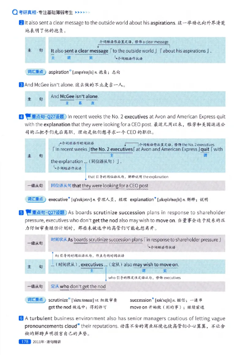 真题解析篇（一）逐句精讲英语(一)2007-2016_27考研真题_考研英语一、二真题+解析（1994-2026）_02.考研真相_2027《考研真相》（英一）