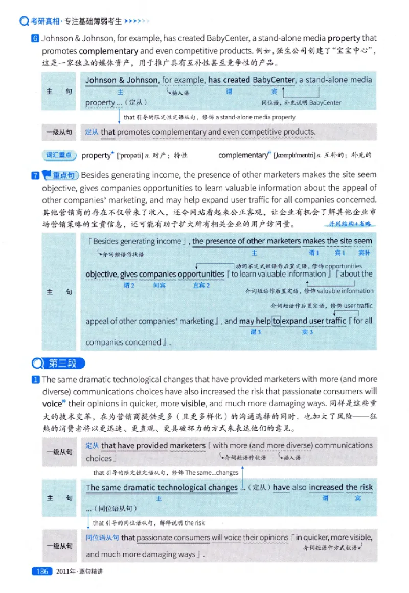 真题解析篇（一）逐句精讲英语(一)2007-2016_27考研真题_考研英语一、二真题+解析（1994-2026）_02.考研真相_2027《考研真相》（英一）
