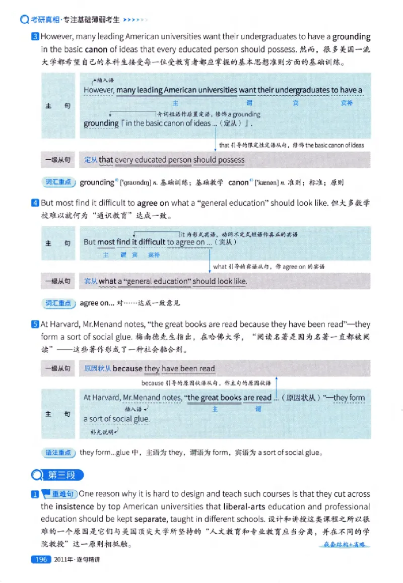 真题解析篇（一）逐句精讲英语(一)2007-2016_27考研真题_考研英语一、二真题+解析（1994-2026）_02.考研真相_2027《考研真相》（英一）