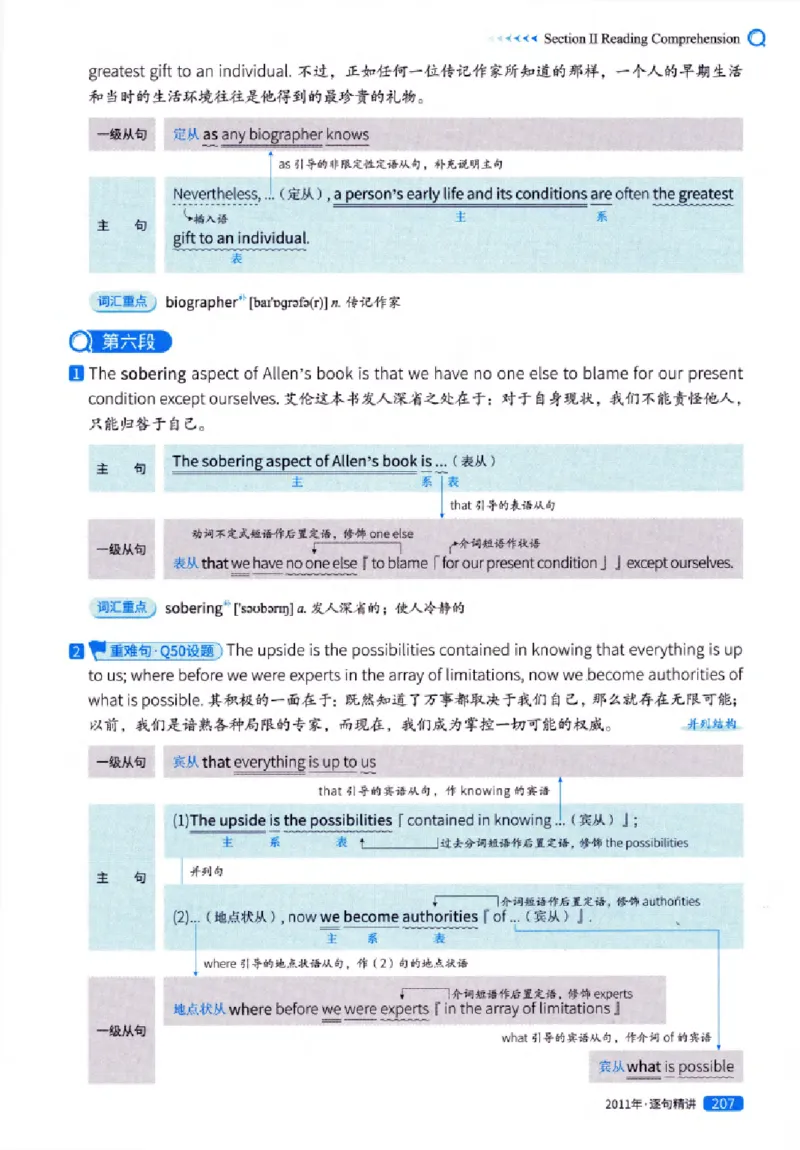 真题解析篇（一）逐句精讲英语(一)2007-2016_27考研真题_考研英语一、二真题+解析（1994-2026）_02.考研真相_2027《考研真相》（英一）