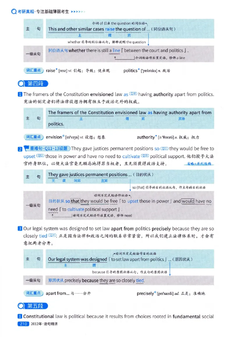 真题解析篇（一）逐句精讲英语(一)2007-2016_27考研真题_考研英语一、二真题+解析（1994-2026）_02.考研真相_2027《考研真相》（英一）