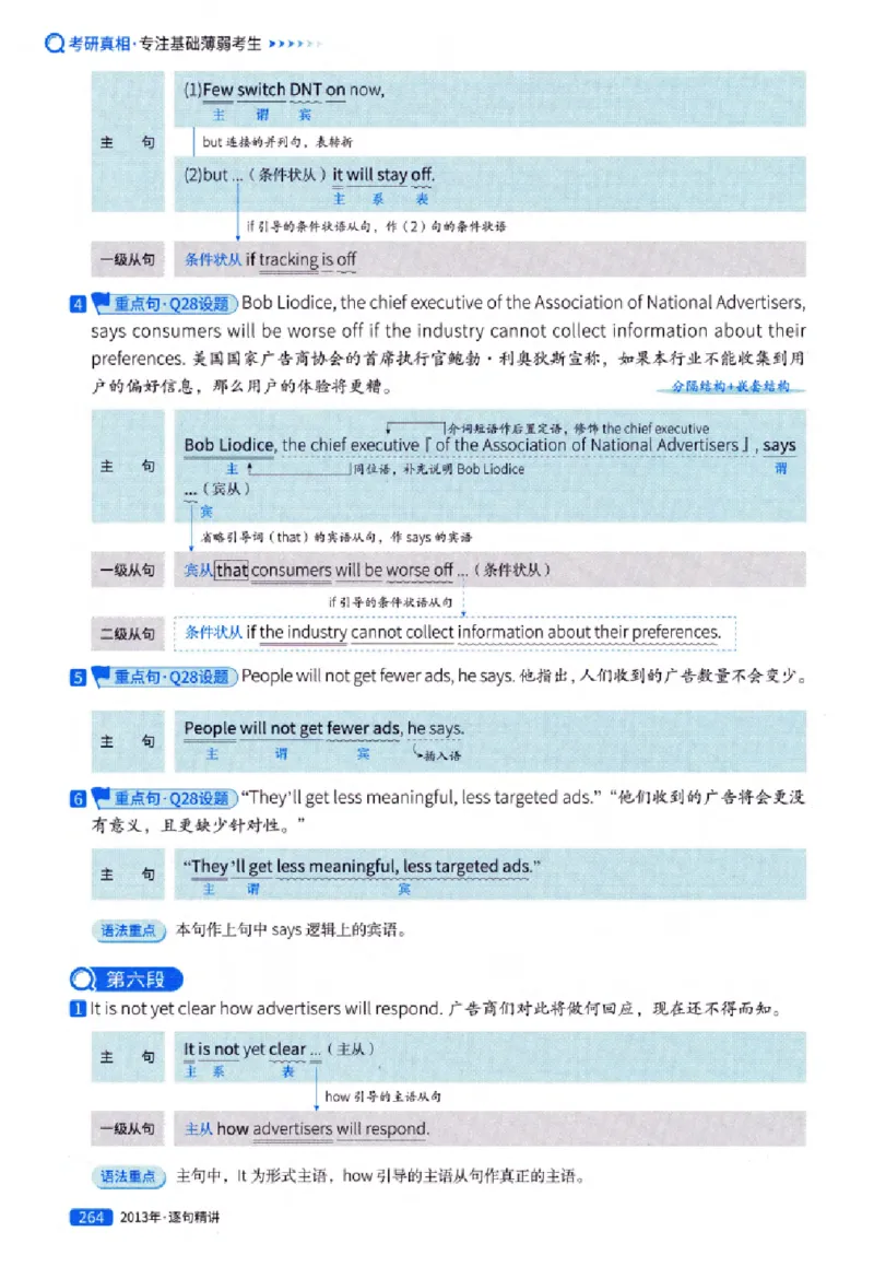 真题解析篇（一）逐句精讲英语(一)2007-2016_27考研真题_考研英语一、二真题+解析（1994-2026）_02.考研真相_2027《考研真相》（英一）