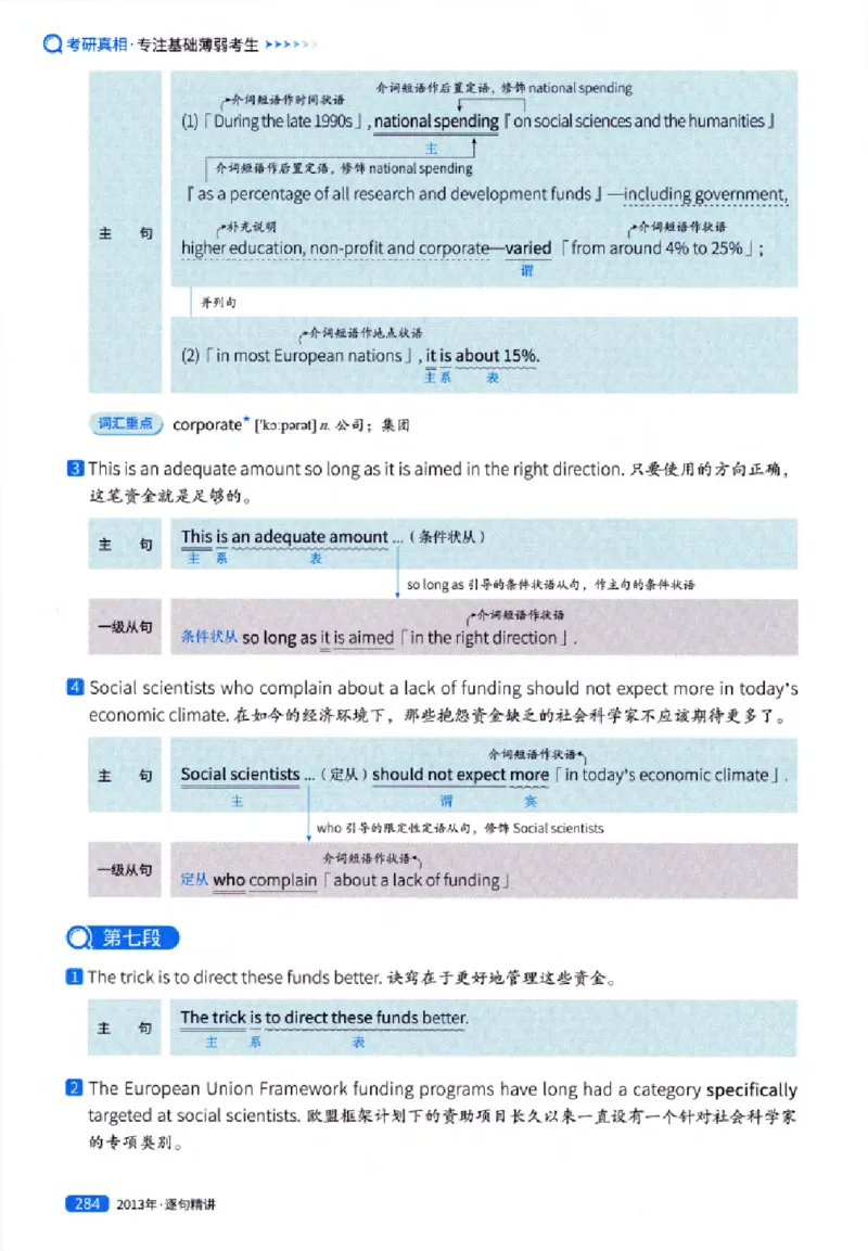 真题解析篇（一）逐句精讲英语(一)2007-2016_27考研真题_考研英语一、二真题+解析（1994-2026）_02.考研真相_2027《考研真相》（英一）