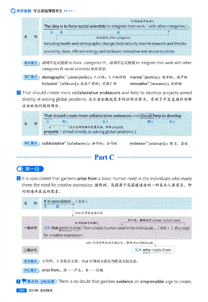 真题解析篇（一）逐句精讲英语(一)2007-2016_27考研真题_考研英语一、二真题+解析（1994-2026）_02.考研真相_2027《考研真相》（英一）