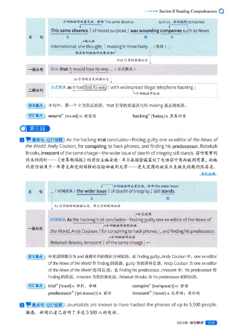 真题解析篇（一）逐句精讲英语(一)2007-2016_27考研真题_考研英语一、二真题+解析（1994-2026）_02.考研真相_2027《考研真相》（英一）