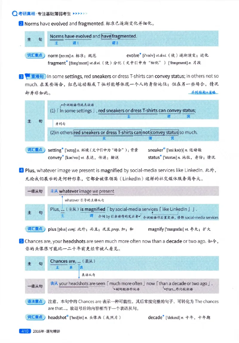 真题解析篇（一）逐句精讲英语(一)2007-2016_27考研真题_考研英语一、二真题+解析（1994-2026）_02.考研真相_2027《考研真相》（英一）