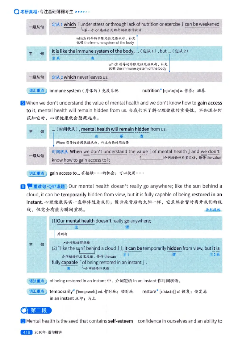 真题解析篇（一）逐句精讲英语(一)2007-2016_27考研真题_考研英语一、二真题+解析（1994-2026）_02.考研真相_2027《考研真相》（英一）