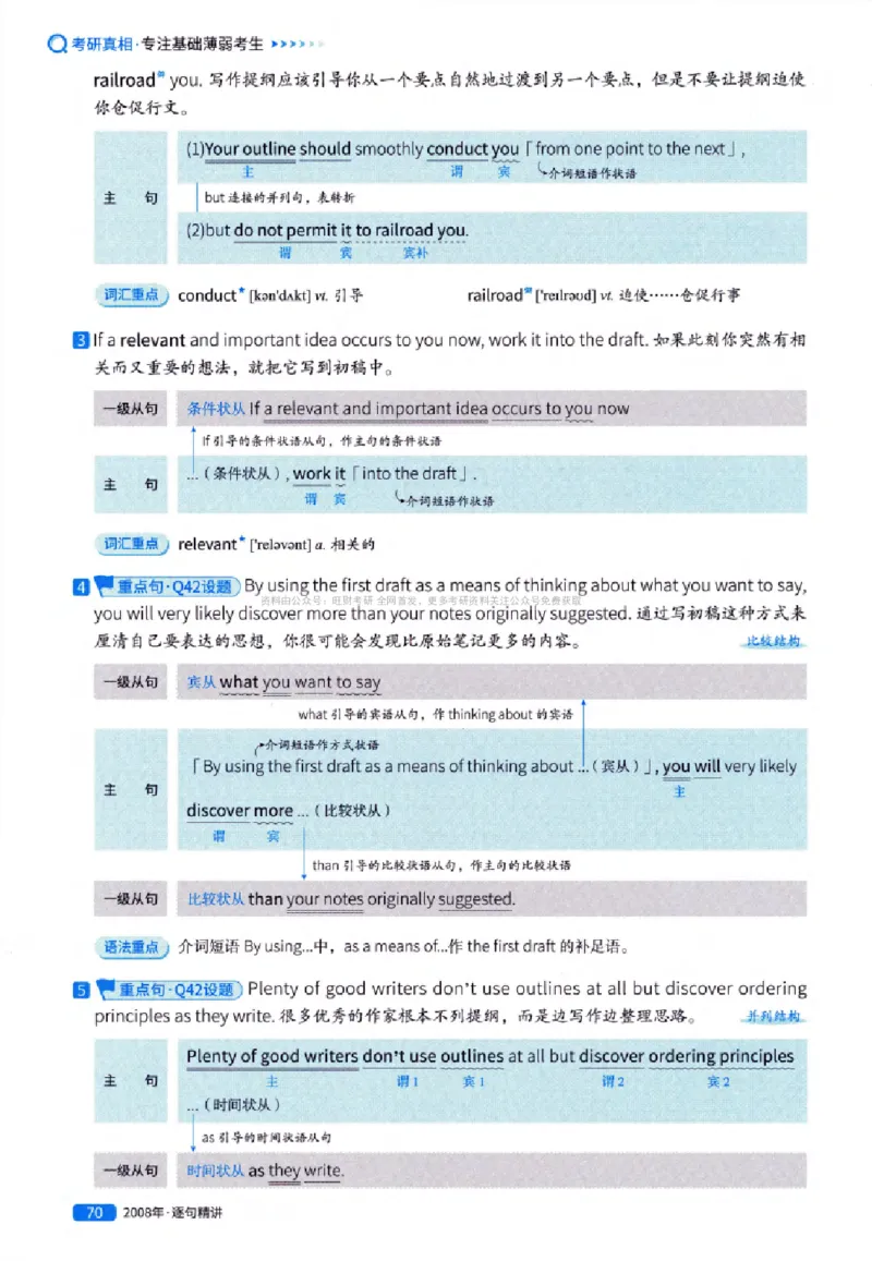 真题解析篇（一）逐句精讲英语(一)2007-2016_27考研真题_考研英语一、二真题+解析（1994-2026）_02.考研真相_2027《考研真相》（英一）