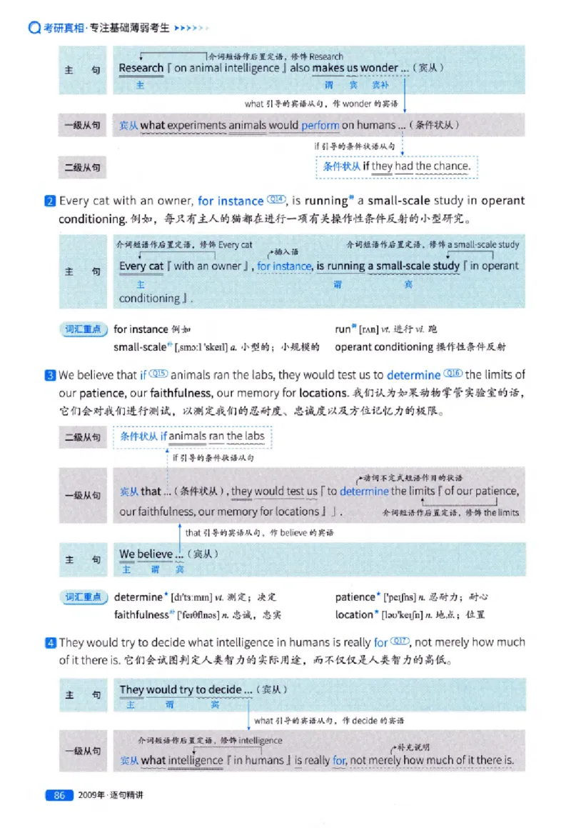 真题解析篇（一）逐句精讲英语(一)2007-2016_27考研真题_考研英语一、二真题+解析（1994-2026）_02.考研真相_2027《考研真相》（英一）
