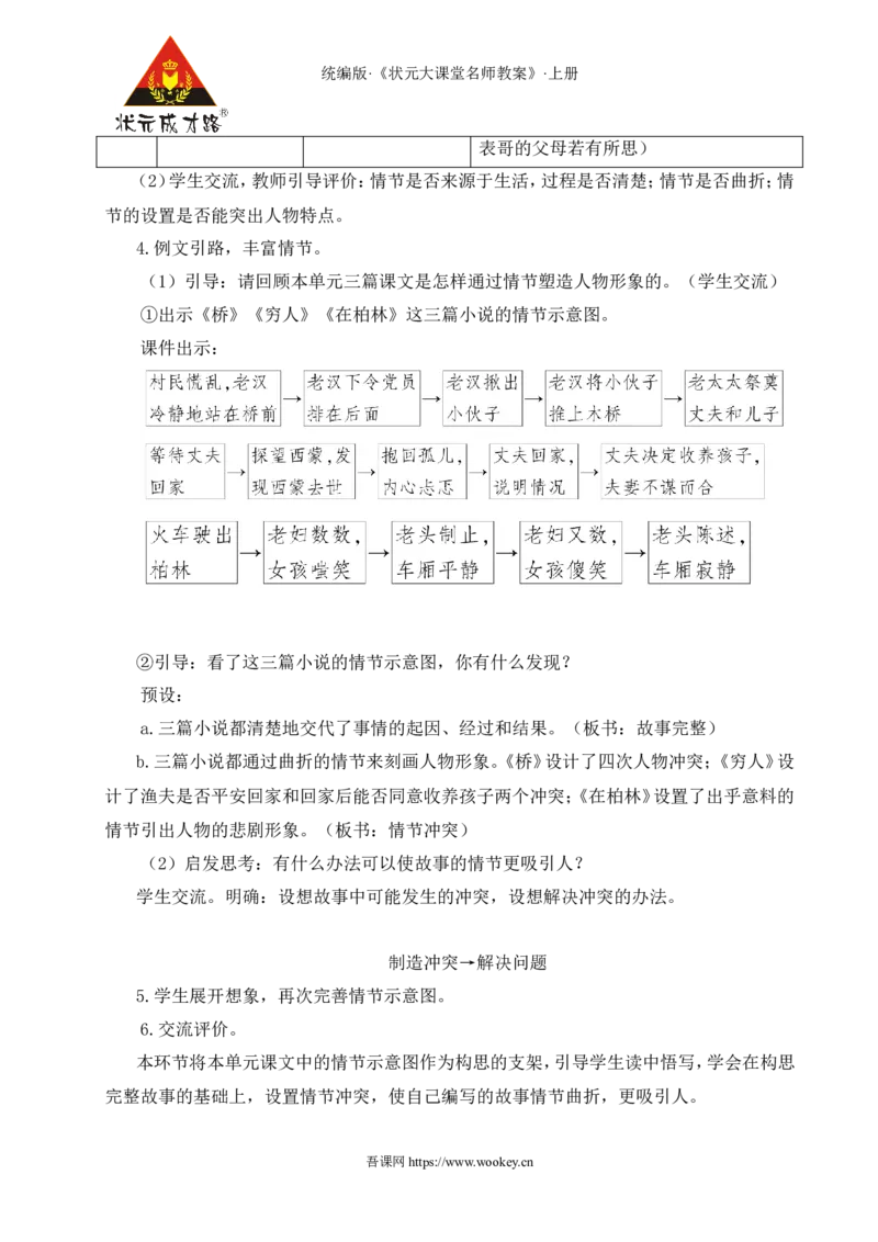 习作：笔尖流出的故事教案_25秋1-6年级语文上册课件教案_25秋统编版语文六年级上册_统编版语文六年级上册教学资源包（25秋状元大课堂）_4-《状元大课堂》六年级语文上册_教案