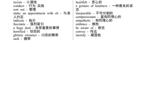测试小礼物08：阅读词汇考前预热&考后积累（word）_03高考英语_2024年新高考资料_4.2024高考模拟预测试卷_赢在高考&middot;黄金8卷备战2024年高考英语模拟卷（新高考II卷专用）