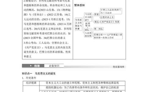 板块四　第十六单元　第51讲　马克思主义的诞生与传播_07高考历史_2025年新高考资料_一轮复习_2025高考大一轮复习讲义+课件精准备考2025年新高三历史一轮复习备课课件（完结）_318