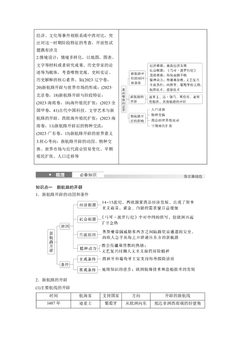 板块四　第十五单元　第46讲　走向整体的世界_07高考历史_2025年新高考资料_一轮复习_2025高考大一轮复习讲义+课件精准备考2025年新高三历史一轮复习备课课件（完结）_482