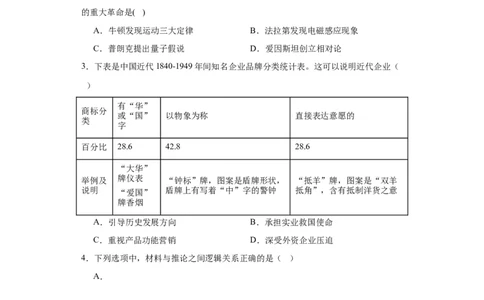 现代战争与不同文化的碰撞和交流--2024届高三历史统编版二轮复习原卷版_07高考历史_2024年新高考资料_2.2024二轮复习_2024届高三历史统编版二轮复习专项训练