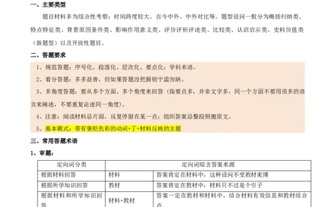 秘籍04抢分专项&middot;材料分析题精练30题（原卷版）_07高考历史_2024年新高考资料_52024三轮冲刺_备战2024年高考历史抢分秘籍（新高考专用）320991418