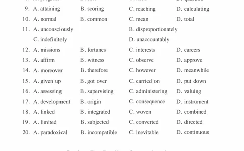 2008年考研英语真题_27考研真题_考研英语一、二真题+解析（1994-2026）_0.考研英语一真题与解析（1980-2026）_1.1980-2009年真题及解析(英语一二通用）_1998-2009年真题