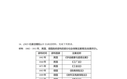 版块五　第十六单元　训练57中西方的基层治理与社会保障_07高考历史_2025年新高考资料_一轮复习_2025高考大一轮复习讲义+课件精准备考2025年新高三历史一轮复习备课课件（完结）
