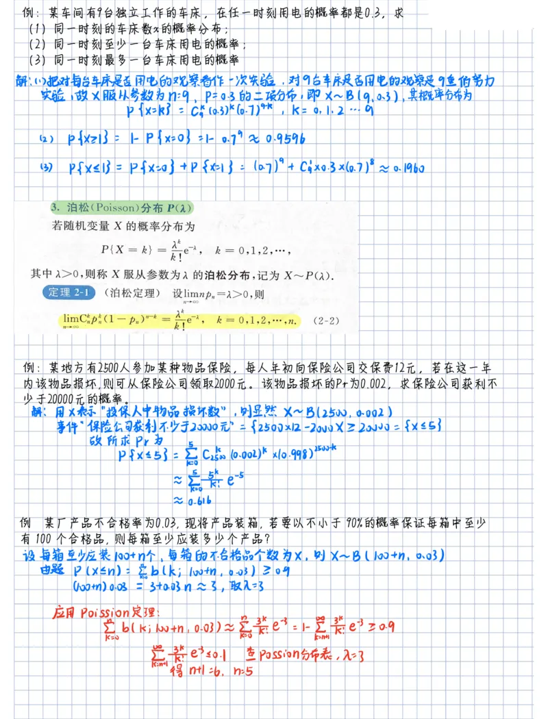 概率论笔记1__27考研真题_考研数学一、二、三历年真题+考研数学资料（1994-2026）_数学高分笔记