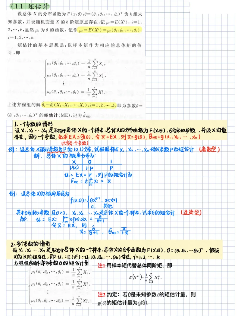 概率论笔记_27考研真题_考研数学一、二、三历年真题+考研数学资料（1994-2026）_考研数学高分笔记_概率笔记