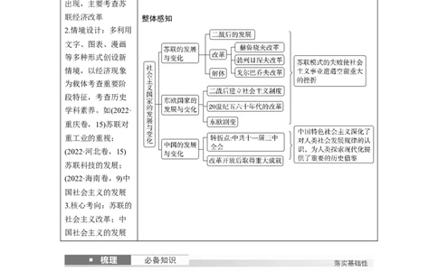 板块四　第十五单元　第46讲　社会主义国家的发展与变化_07高考历史_2025年新高考资料_一轮复习_2025高考大一轮复习讲义+课件精准备考2025年新高三历史一轮复习备课课件（完结）_249