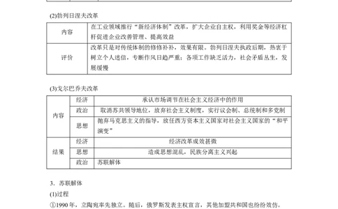 板块四　第十五单元　第46讲　社会主义国家的发展与变化_07高考历史_2025年新高考资料_一轮复习_2025高考大一轮复习讲义+课件精准备考2025年新高三历史一轮复习备课课件（完结）_249