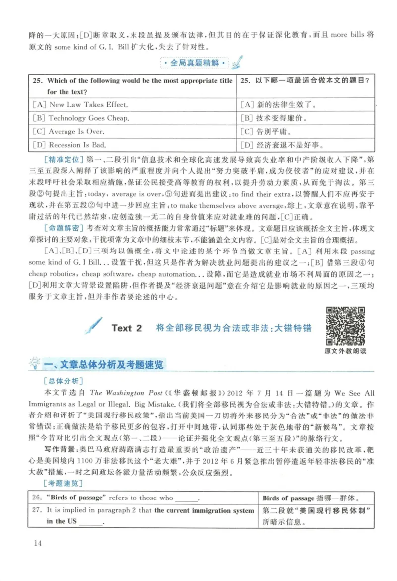 2013年英语二真题解析_27考研真题_考研英语一、二真题+解析（1994-2026）_考研英语真题阅读手译本_真题解析_英二_2010-2025考研英语解析