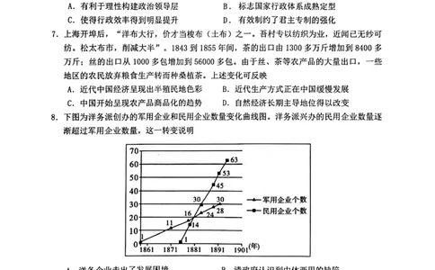 江西省赣州市2022-2023学年高三上学期1月期末考试历史试题_07高考历史_历史高考模拟题_旧高考_2023年_2023届江西省赣州高三期末联考历史_2023届江西省赣州高三期末联考历史