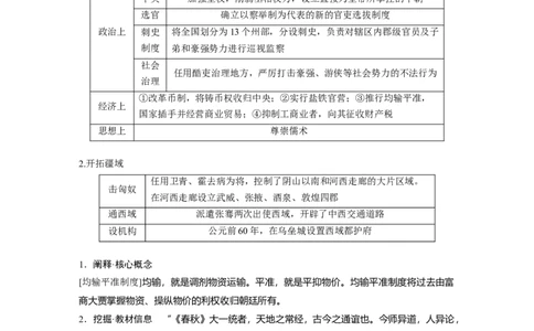 板块一　第二单元　第4讲　汉代统一多民族封建国家的巩固_07高考历史_2025年新高考资料_一轮复习_2025高考大一轮复习讲义+课件精准备考2025年新高三历史一轮复习备课课件（完结）