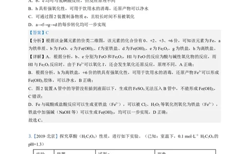 点击07『牛刀小试』小实验+小流程--2023年高考化学热点&middot;重点&middot;难点（全国通用）（解析版）_05高考化学_通用版（老高考）复习资料_2023年复习资料_专项复习