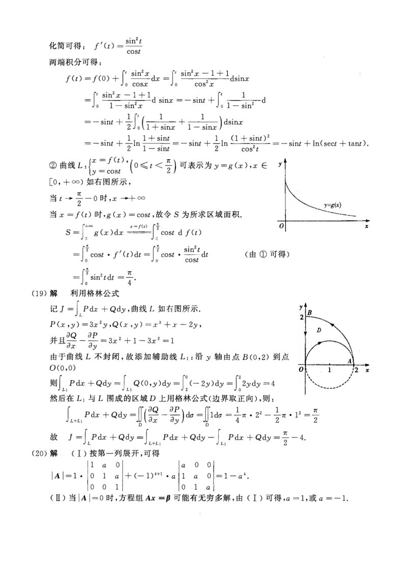 2012考研数一真题解析公众号&ldquo;考研小舟&rdquo;持续更新中公众号：考研小舟_27考研真题_考研数学一、二、三历年真题+考研数学资料（1994-2026）_考研数学真题（1987-2026）_数学一