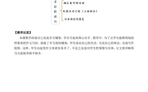 习作：多彩的活动精简教案_25秋1-6年级语文上册课件教案_25秋统编版语文六年级上册_统编版语文六年级上册教学资源包（25秋七彩课堂）_2.第二单元_习作：多彩的活动_教案