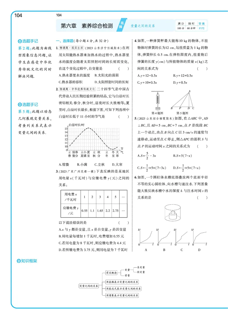 2025《5.3同步练习&bull;全练去答案》数学七下(北师)_北师大初中数学_7下-北师大版初中数学_7下-初中数学北师大版（2025春季新版）持续更新_6.习题试卷_同步练习_第2套（同步练习全解全析）