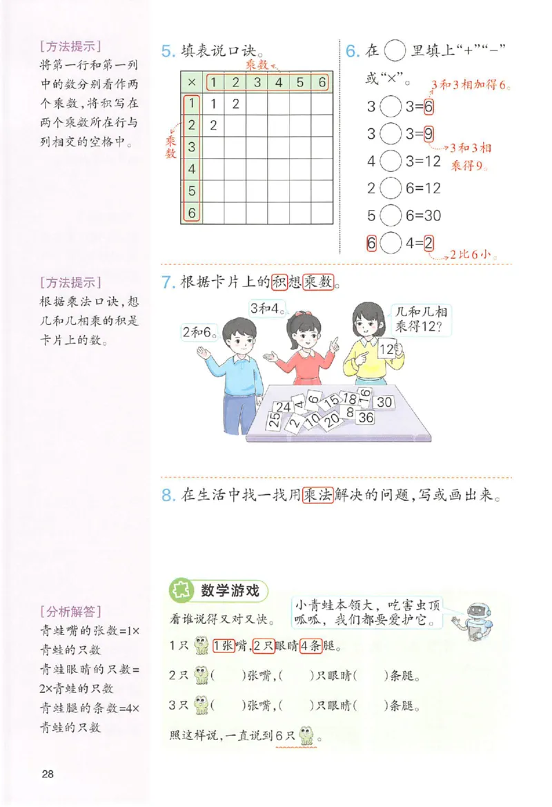 二年级数学人教版上册25秋《一本课本预习笔记》_语数英1-6年级《一本课本预习笔记》_数学人教版上册_二年级数学人教版上册25秋《一本课本预习笔记》(1)