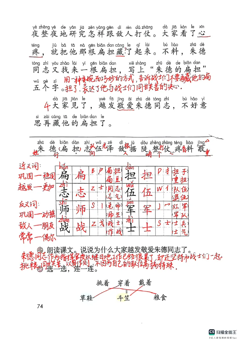 二上语文笔记(1)(3)(1)_小学1-6年级常用的上册资源汇总_二年级上册资料(1)