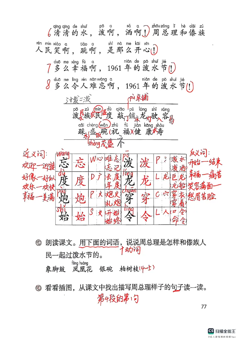 二上语文笔记(1)(3)(1)_小学1-6年级常用的上册资源汇总_二年级上册资料(1)