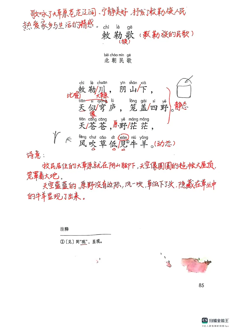 二上语文笔记(1)(3)(1)_小学1-6年级常用的上册资源汇总_二年级上册资料(1)
