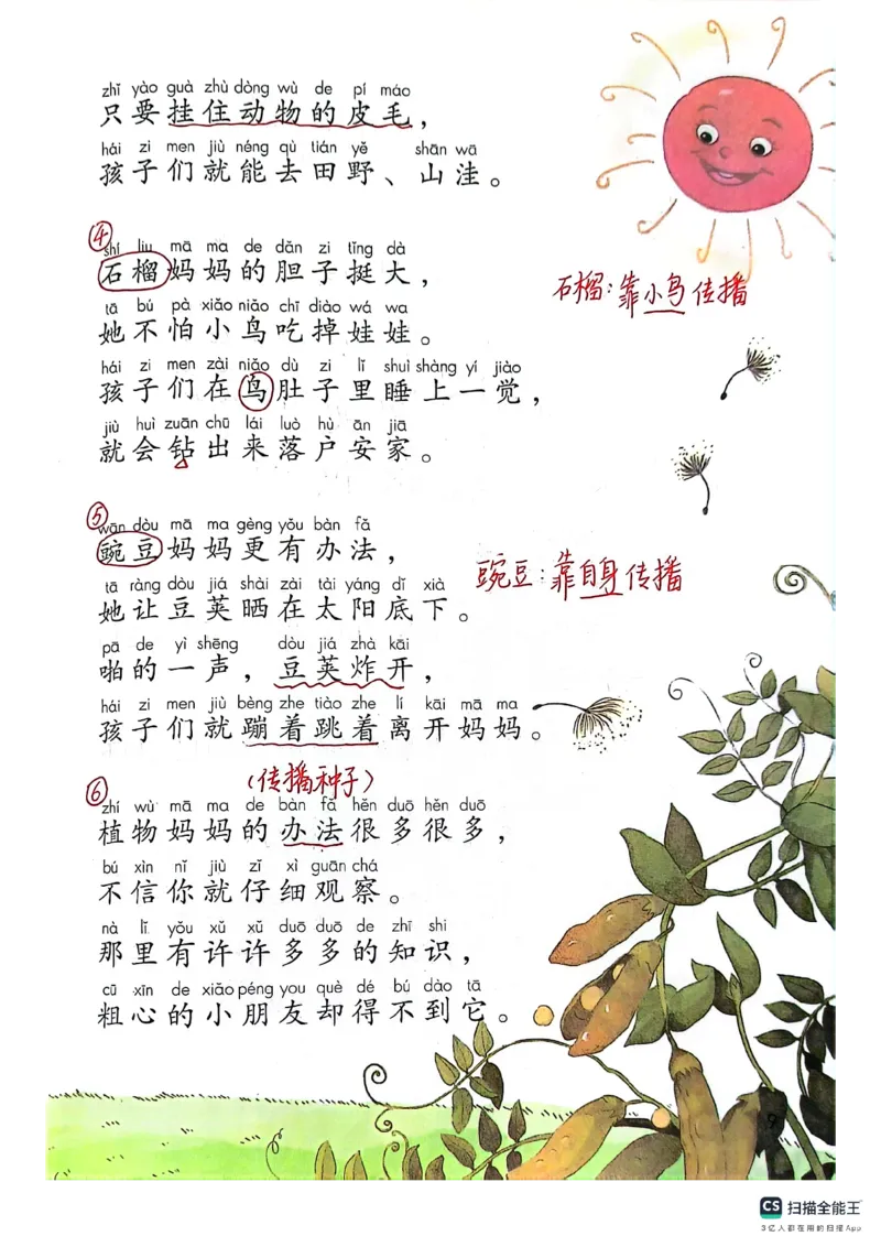 二上语文笔记(1)(3)(1)_小学1-6年级常用的上册资源汇总_二年级上册资料(1)