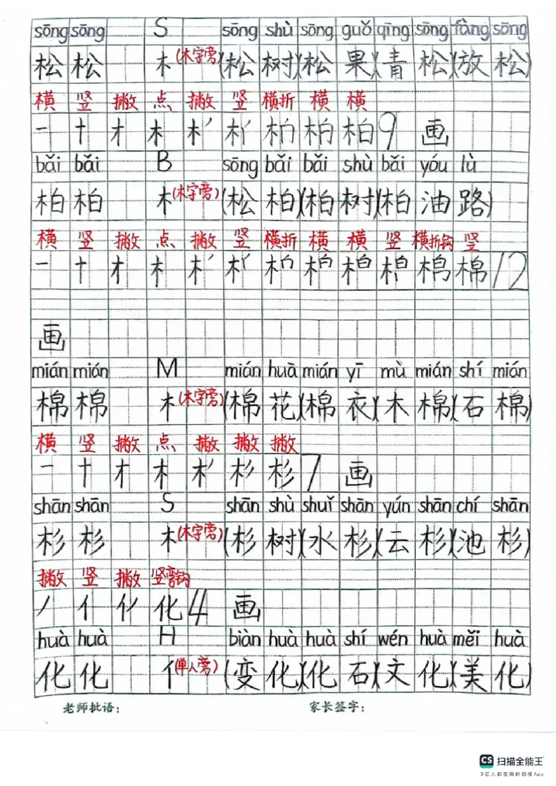 二上语文笔记(1)(3)(1)_小学1-6年级常用的上册资源汇总_二年级上册资料(1)